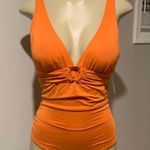 Michael Kors Orange One Piece Swimsuit Photo 0