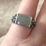 MICHAEL DAWKINS Mother of Pearl Starry Night Ring Photo 5