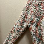 JODIFL  Pullover Sweater Multicolor Knitted Crew Neck Stretch Sz M Photo 3