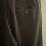 Chico's Chico’s Dark Gray Mid Rise Straight Leg Zip Closure Dress Pants Size Small Photo 5