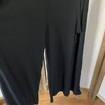 Double Zero  Classic Black tank style ribbed jumpsuit, medium Photo 3