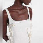 Farm Rio Off-White Sleeveless Euroflax Premium Linen Mini Dress,SZ XXSmall, $290 Photo 9