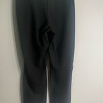 Briggs New York Women’s Black Plaid Striped Ponte Straight Pants Size 16 Photo 5
