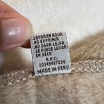 Alpaca Camargo Wool Blend Fringe Scarf Boho Cottagecore Outerwear Tan Photo 4