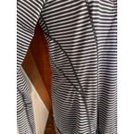 Zella  Blue and White Striped Women's Long Sleeve Athletic Top sz M Photo 5