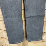 7 For All Mankind Jen ankle straight jeans animal print side trims Size 2 Photo 7