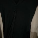 Brandy Melville  Navy Blue Ribbed Zelly Top Size 2 US Photo 2