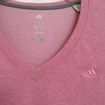 Adidas  climalite V-neck pink tee S Photo 2