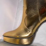 Trixxi Thalia Sodi Trixi Gold Knee-High Women's Boots Photo 6