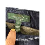 Ralph Lauren LRL Petite Dark Rinse Sailor Flap Front Cropped Denim Jeans 6P Photo 3