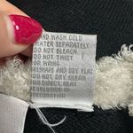 Arriviste Women's Black Christmas Santa Felt Applique Cardigan Sweater M Vintage Size M Photo 5