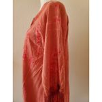 American Rag Cardigan Women Medium Cie Boho Kimono Open Front Fringe Tie Dye Size undefined Photo 2