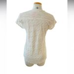 Maeve  Leila Wrap Top Cream with color stripes Size Large Photo 8