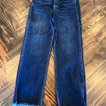 Judy Blue  Cropped Straight Raw Hem Jeans Women 5/27 Academia Preppy Boho Cowgirl Photo 0