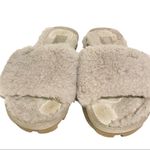 UGG  Womens Size 7 Cozette Soft Slide Cozy Shearling Fur Slippers Oyster Photo 2