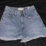 Mom High Waisted Jean Shorts Blue Size 2 Photo 0