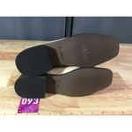 Sam Edelman Women's 5 Ivory Patent Leather Side Zip Square Toe Chelsea Boots Photo 6