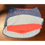 Slazenger 13” Golf/Tennis/Pickleball Skort Sz Small Blue/Multicolor/Neon Coral Photo 2