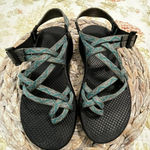 Chacos Chaco Classic Z/2 Sandals Teal Grey White Women's Size 8 Photo 0