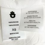 Spiritual Gangster  Dolce Embroidered Off White Cream Maxi Dress Women’s Size XS Photo 14