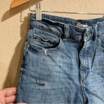 DL1961 Cecilia classic mid rise distressed denim jean shorts Photo 2