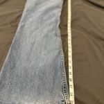 Gap Vintage Y2k  Jeans Women 8R Blue Flare Medium Wash Cotton Distressed Photo 3