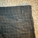 Nike GOLF Men's Plaid Dri-FIT Shorts Size 40 | Performance Chino, Black/Grey Photo 3