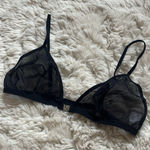 Victoria's Secret Y2K early 2000s Victoria’s Secret sheer rhinestone bralette size M Photo 0