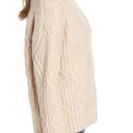 Caslon Women’s Tan Chunky Cable Knit Turtleneck Sweater Size Medium NWT Photo 26