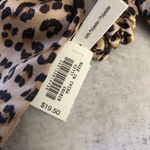 J.Crew  Satin Scrunchie with Bow in Sand Leopard Print NEW Photo 2