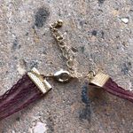 Maroon Lace Choker Photo 3