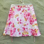 Handmade Floral Black Skirt Pink Size XS Photo 0