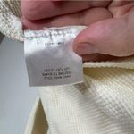Hatch Cream Waffle Knit Henley Size 0 Photo 4