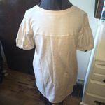 Umgee shirt sleeve cream sweatshirt feminine dress Photo 2