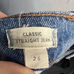 Madewell Classic Straight Jean Size 26 Light Wash Ankle Crop Photo 6