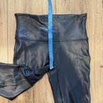 Spanx  Womens Faux Leather Leggings Size Medium Shaping Smooth Comfort Photo 3