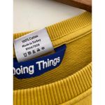 Outdoor Voices  You Can’t Spell Love Without OV Cropped Yellow Pink Sweatshirt M Photo 7