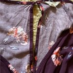 Aeropostale Burgundy floral long-sleeve romper by  Photo 2