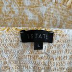 1. State  Bodice Dress Womens Large Yellow Floral Smocked Puff Sleeve Cottagecore Photo 3