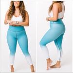 Zyia  Teal Venom Metallic Ombré Light N Tights Photo 1