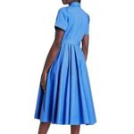 Alexis for Target Cup of Joe Blue Midi Shirt Dress with Pockets Casual Everyday Photo 1