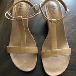 Style & Co Mulan Wedge Sandals size 9 light brown tried on in store no box Photo 1