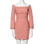 Cinq à Sept Cinq a Sept Bateau Neckline Mini Dress Size 4 Photo 1