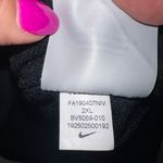 Nike  Black Boxy Sweatshirt with Gray Sleeve Detail‎ Photo 5