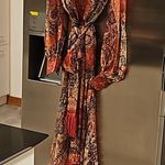 Bronx and Banco ππ Farah Maxi Dress ~ Muti-Color Print US 6 NWOT Photo 9