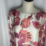 ZARA Floral Pink and White Women's Top satin
Medium Photo 3