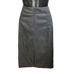 Merona ,Women’s Gray Pinstripe Pencil Skirt,Size 2, Lightweight wool blend, lined Photo 1