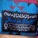 Best In Show Pink Long Sleeve Button Front Shirt Women's Size Large L Photo 4