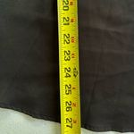 NWT! Black zipper O ring zipper ruffle black top size 10 or medium Photo 4