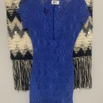 Nightcap Blue Lace Dress Photo 0